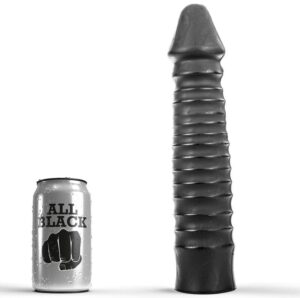 ALL BLACK - DILDO - 26 CM