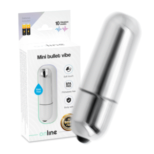 ONLINE - MINI BULLET VIBE - SILVER