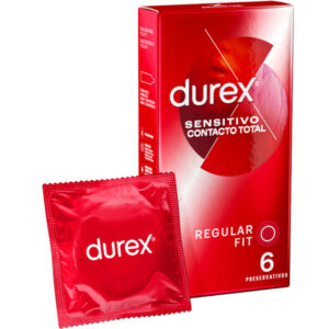 DUREX - SENSITIVE TOTAL CONTACT 6 ST