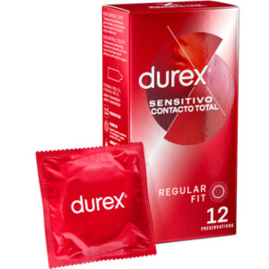 DUREX - SENSITIVE TOTAL CONTACT 12 ST