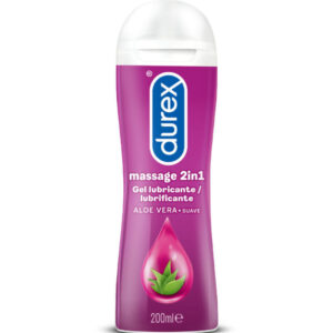 DUREX - PLAY 2-1 GLIDMEDEL & MASSAGE - ALOE VERA