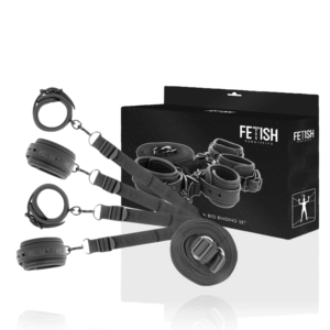 FETISH SUBMISSIVE - HANDCUFFS AND TIES SET