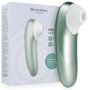 WOMANIZER - PRO CLITORAL STIMULATOR - GRÖN