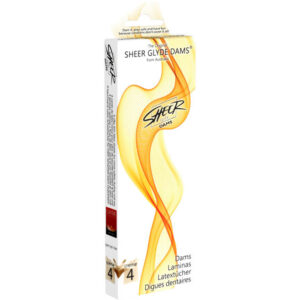 SHEER GLYDE - SLICKLAPPAR VANILLA - 4 ST