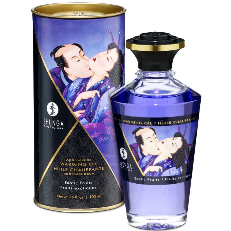 SHUNGA - APHRODISIAC WARMING OIL - EXOTIC FRUITS