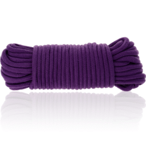DARKNESS - BONDAGE REP I BOMULL - 20 M - LILA